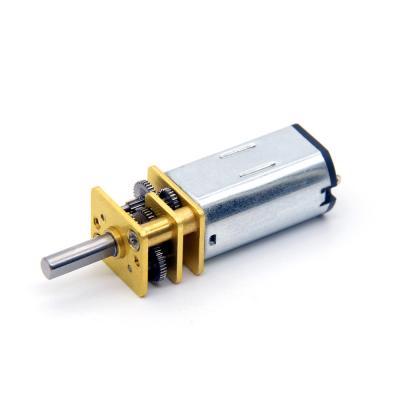 China Smart Car Micro Motor JGA12-N30 Dc 6v Motor With Gear Box 6v Dc Motor 30 Rpm Metal Gear Box for sale