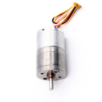 China Brushless Reduction Motor JGA25-2418 12V 42RPM 1:103 High Torque Gear Reduction Motor zu verkaufen