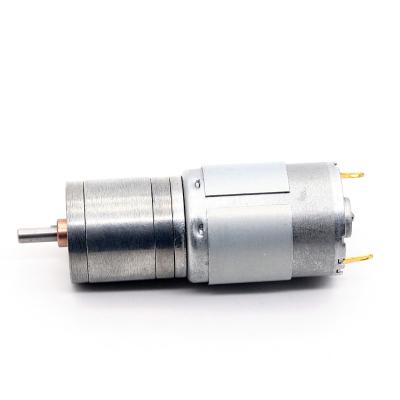 Chine La vitesse micro de C.C de balai de charbon JGA25-385 circule en voiture 25mm 24V pour la robotique à vendre