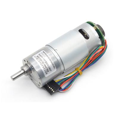 China DC Motor with encoder 37mm JGB37-555B 37mm 24v motor with encoder for sale