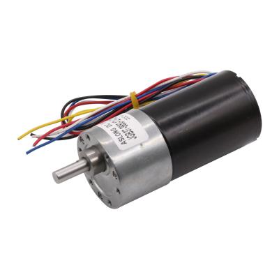 China 37mm schwanzloser DC-Gang-Motor 12V 24V zu verkaufen