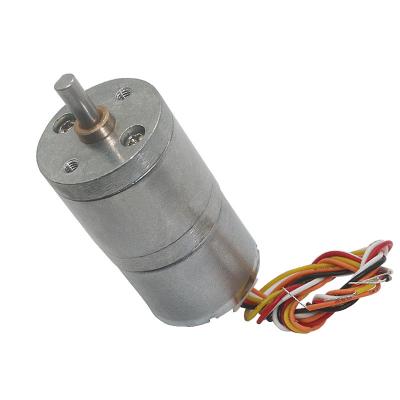 China 25mm BLDC schwanzlose Geschwindigkeitsregelung DC-Gang-Motor-24V 2000RPM CCW CW Bremsepmw zu verkaufen