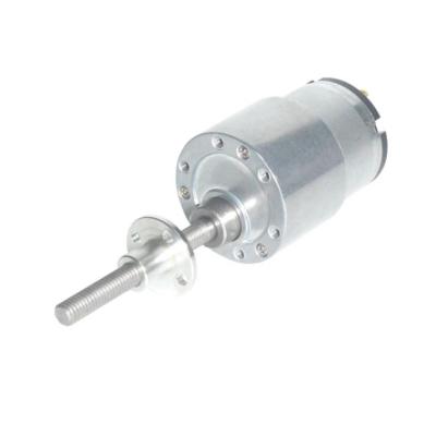 China JGB37 520 M6 Thread 24V DC Gear Motor 12v High Torque 50mm Long Geared for sale