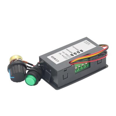 中国 PWMのコントローラー6V 12V 24V 8Aデジタル表示装置LED DC 6V-30VモーターCCM5Dコントローラーの可変的な速度の調整装置 販売のため