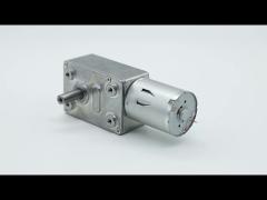 Metal High Torque DC Worm Gear Motors 12 Volt 150 RPM ROSH Approved