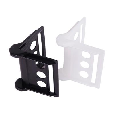 China Black And White Cardboard Truck Tie Down Strap Guard Plastic Edge Corner Protector for sale