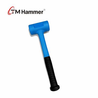 China Machinist hammer rubber and plastic hammer with rubber or fiberglass handle for sale