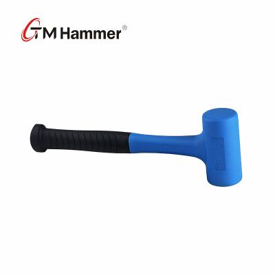 China Machinist Hammer 3.5Lb Blow Dead Mallet Double Face Hammer With Soft Cushioning Handle Tool for sale