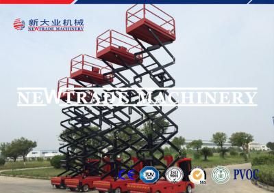 China SGS/CE Diplom-3000kg Scissor hydraulische anhebende Plattform mit entfernbarem Zaun zu verkaufen