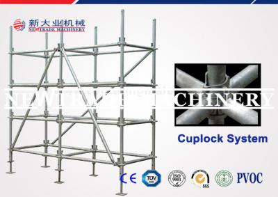 China Automatic Welding Hot Dipped Galvanized Cuplock Building Scaffolding for sale