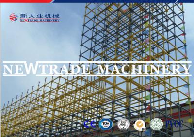 China Scaffolding Walk Boards Steel Cuplock System Scaffolding For High-Rise Building for sale