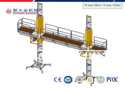 China 150M 3 Phasen-beweglicher Mast-kletternde Arbeitsbühne, errichtende Plattform zu verkaufen