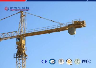 China Bau-Turmkran QTZ80 Serialsself der 65m Kranbalken-Längen-8T, das Turmkran aufrichtet zu verkaufen