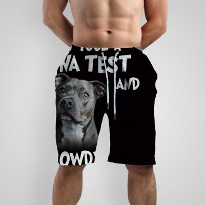 China 1pc Custom LOGO Durable Soft Hot Anti-wrinkle Printing Sublimation football shorts men's graffiti abbreviations promotion for sale