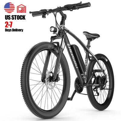 China Free Shipping US Aluminum Alloy 26 Inch Full Suspension Electric Bicycle 48V 10AH Mountain Electric Bike for sale