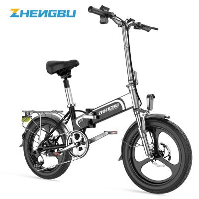 China Aluminum Alloy [RTS] USA STOCK 400W 48V 20 Inch 10AH shimano 7 speed electric ebike aluminum alloy lightweight folding electric bike for sale