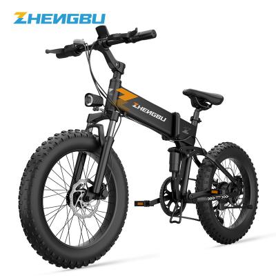 China Electr. chinese top sale 20inch aluminum alloy fat bike with bafang motor, aluminum folding electric bike, 36V electric folding mountain fat bike for sale