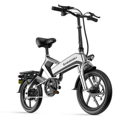 China MINI mini folding electric bikes fast from a mini bike; mini folding bicycle; 2021 new model mini e-bike folding small size electric bicycle for sale