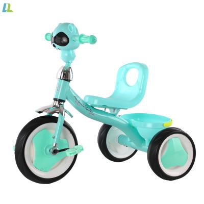 China High Carbon Steel Custom Tricycles For Kids With Seat Cover Kids Tricycle With Basket Child Tricycle Baby Three Wheels Popular Christmas for sale