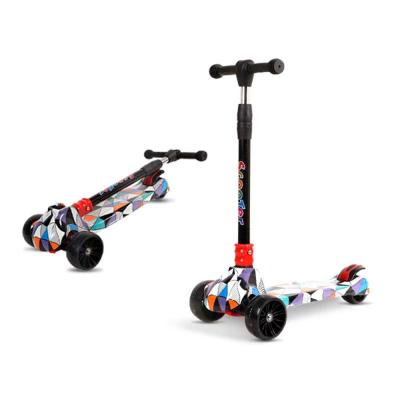 China New 3 Wheels Handlebar Adjustable Height Model Scooters For Kids Toys Kids Scooter for sale