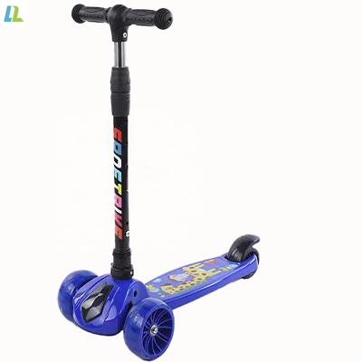 China 2022 Popular And Best Selling Height Adjustable Handlebar Kids Scooter With Three Wheels for sale