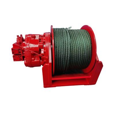 China AUTOMATIC Single Drum 1 Ton / 2 Ton / 3 Ton Hydraulic Winch For Tractors / Anchor Boat / Excavator / Shrimp for sale