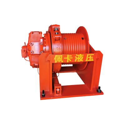 China STEEL High Speed ​​Hydraulic Winch For Logging Forest for sale