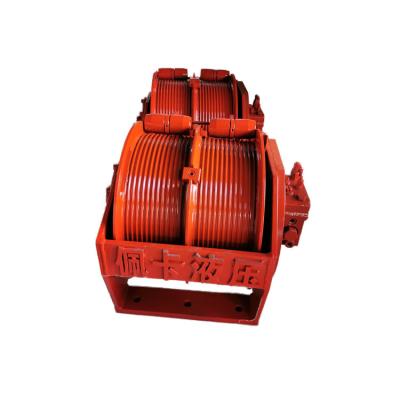 China AUTOMATIC Double Drum Hydraulic Winch With Motor for sale