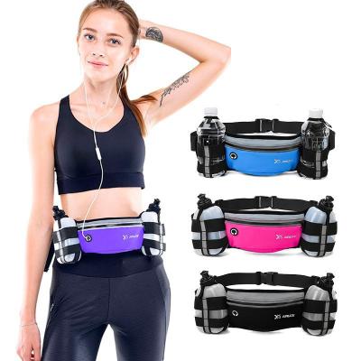 China 2020 new fashion water proof sports waist bag portable water bottle bag mini single outdoor waist bag for sale