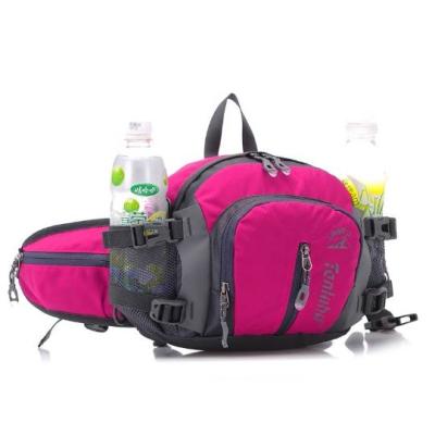 China Outdoor Water Proof Waist Bag Water Resistant Waist Pack With Working Water Bottle Upgrade for sale