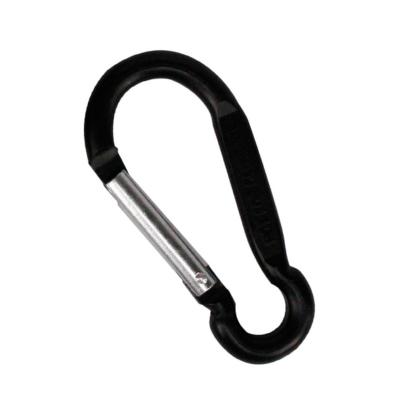 China Portable HXY 83*39.3*7MM Large In Stock Custom Bulk Sale Price Carabiner Flat Gourd Shaped Aluminum Carabiner Key Chain For Promotion for sale