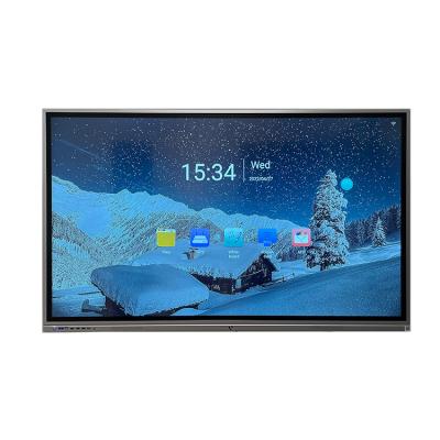 China Meeting education usage 75 inch interactive white board smart touch panel for sale