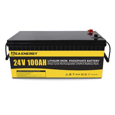 China de Zonnelifepo4 Batterij van 24V 100Ah IP65 voor het Systeem van de Huisopslag Te koop