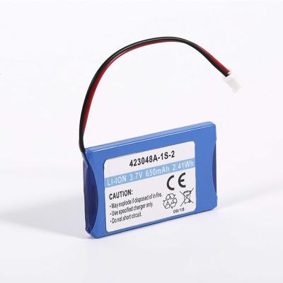 China wieder aufladbare Lipo Batterie Constant Current 1C 3.7V 650mAH 423048 zu verkaufen