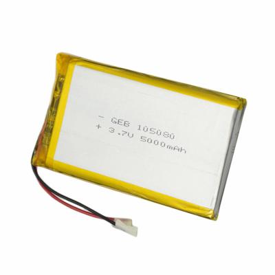 China Lithium-Polymer-Zelle Constant Current 1C 3.7V 5000mAh 105080 zu verkaufen