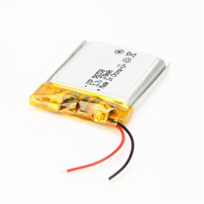 China 502530 wieder aufladbares Lithium Ion Polymer Battery Pack 3.7V 370mAh zu verkaufen