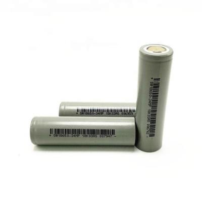 Κίνα 3.7V 3400mAh 18650 λίθιου ιονικές μπαταρίες λίθιου κυττάρων επίπεδης κορυφής προς πώληση