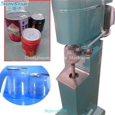 China Simple Easy To Operate Low Price Manual Beverage Tin Can Sewing Machine for sale