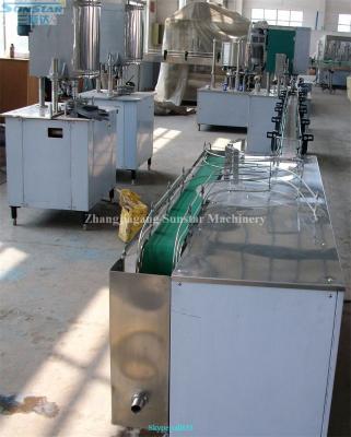 China Automatic Beverage Small Business 1000-2000cph Can Filling And Seaming Machine for sale