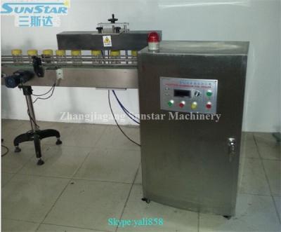 China HF90K Automatic Beverage Induction Aluminum Foil Capsule Sealer Sealing Machine for sale