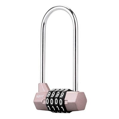 China Zinc Alloy Type Combination Lock, Cabinet, Door, Tool Box, Lengthened Combination Lockers U Padlock for sale