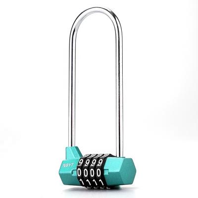 China Zinc Alloy Type Combination Lock, Cabinet, Door, Tool Box, Lengthened Combination Lockers U Padlock for sale