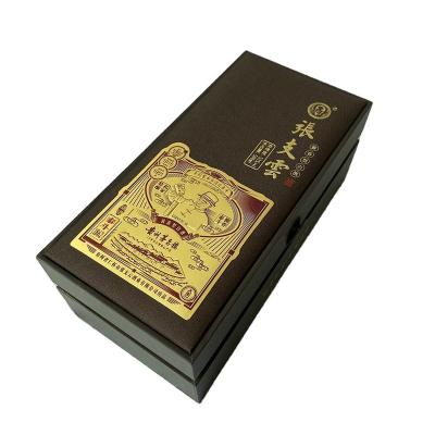 China Recyclable Custom Luxury Cardboard Glass Shaped Cardboard Gift Paper Cosmetic Boxes Bottle Packaging Wine Box for sale