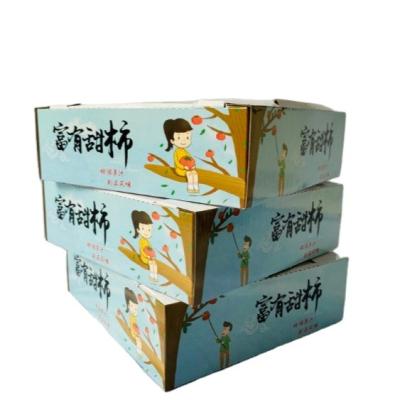 China Chinese Manufacturer Supply Recyclable Fruit Food Gift Cardboard Paper Box Advanced Printing Corrugated Packaging for sale