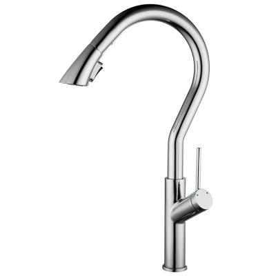 China Best Selling Sense Faucets Reusable Pull Out Sprayer Brass Faucet For Kitchen Sink Faucets for sale