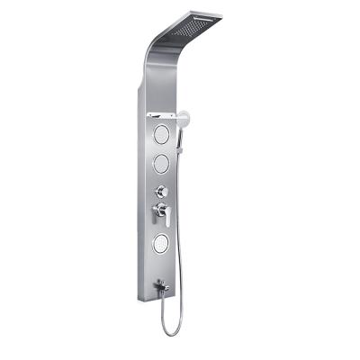 China Without Slide Bar 304 Stainless Steel Bathroom Shower Panel for sale