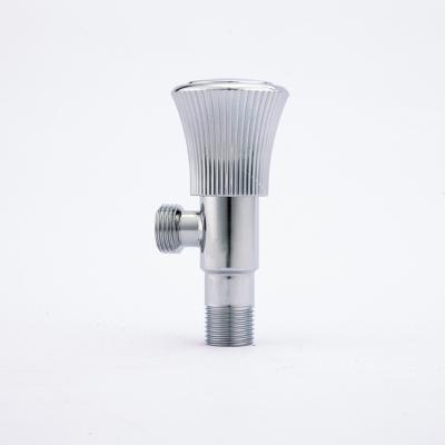 China With Quick Open Brass Angle Valve Male Thread 1/2 Angle Valve Wholesale Chrome Angle Valve For Toilet for sale