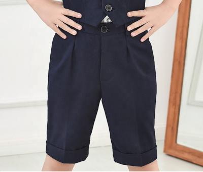 China Bulky RX school kids suits casual plus size long suits pants and loose pants and shorts custom primary school uniform pants top for sale