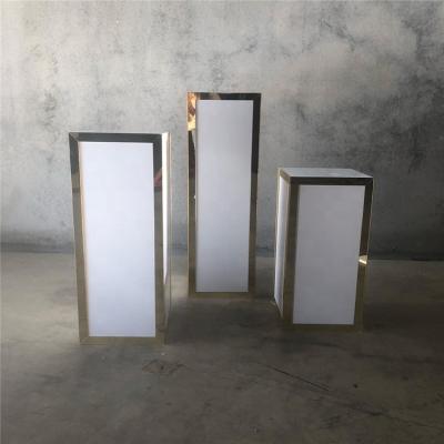 China Durable / Beautiful A&C Pedestals Display Acrylic Wedding For Event for sale