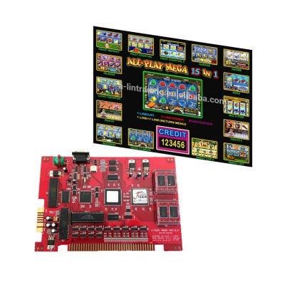 China 15 IN 1 15 Slot Game ALL-PLAY MEGA GARAGE MULTIGAME PCB for sale